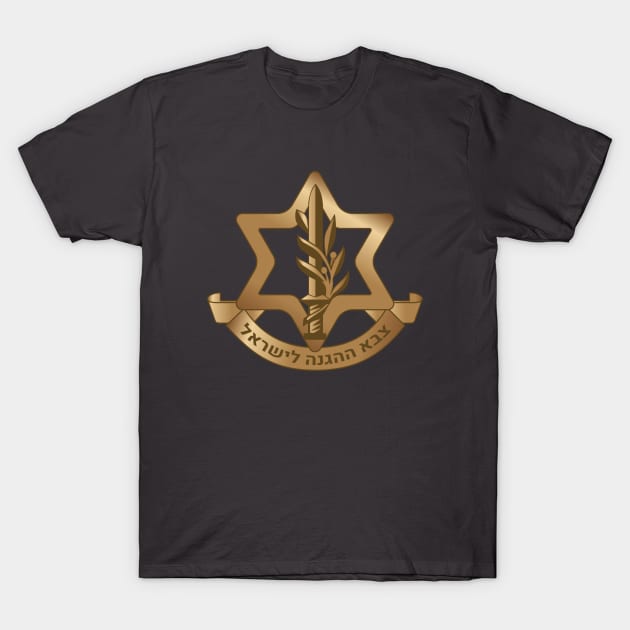 Israel Defense Force Insignia T-Shirt by EphemeraKiosk